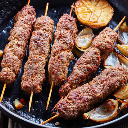 Ground Lamb Kebabs