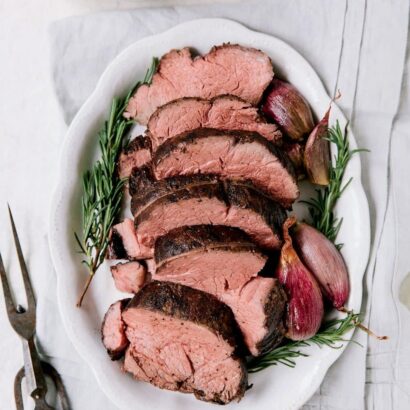 Roast Beef Tenderloin with Port Sauce